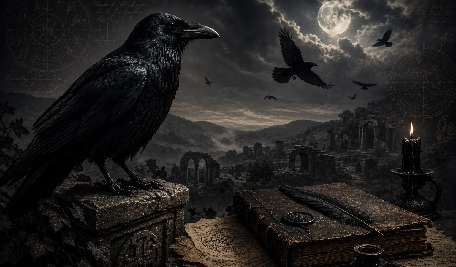 The Symbolism of Ravens Across Different Traditions