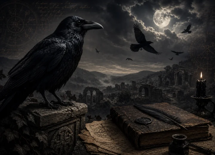 The Symbolism of Ravens Across Different Traditions