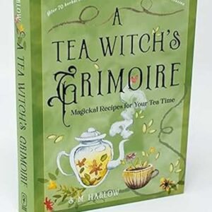 Tea Witch's Grimoire Hardcover Book By S M Harlow 5.5" x 7.5"