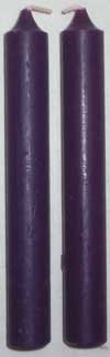 Purple Chime Candle 20 Pack 4" x 1/2"