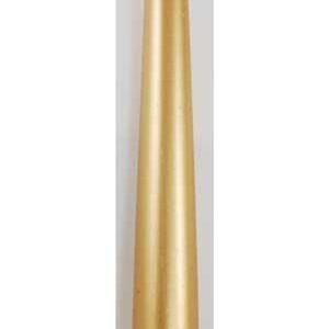 9" Gold Taper Candle