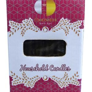 Set Of 36 Blue 6" Household Candles