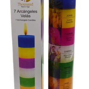 6 3/4" Seven Archangels Pillar Candle