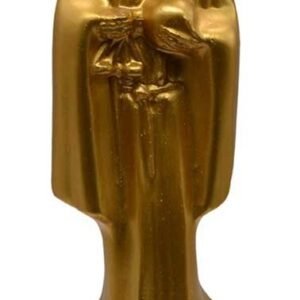 10" Gold Holy Death Figure Candle