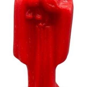 10" Red Holy Death Figure Candle