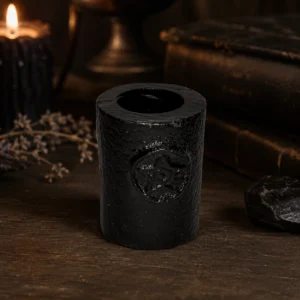 1 1/4" Pentagram Cast Iron Chime Candle Holder