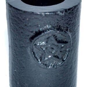 1 1/4" Pentagram Cast Iron Chime Candle Holder