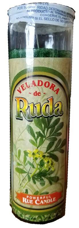Rue Green Aromatic Jar Candle 8 1/4" x 2 1/2"
