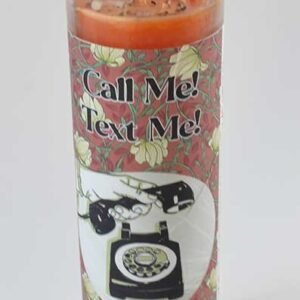 Call Me! Text Me! Stone Intention Jar Candle