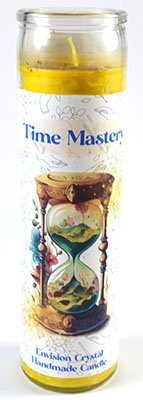 Time Mastery Crystal Jar Candle