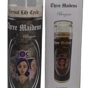Three Maidens Benzoin Jar Candle 90 Hour Burn Time