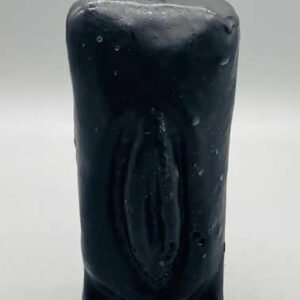 6 1/2" Black Female Gender Figure Candle