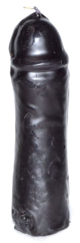 6 1/2" Black Male Figure Candle
