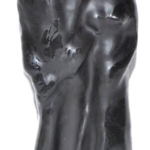 6" Black Marriage Figure Candle