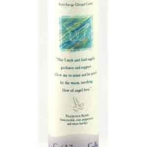 Angel's Influence Reiki Charged Pillar Candle 7" x 1 1/2"
