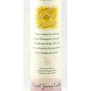 Positive Energy Reiki Charged Pillar Candle 7" x 1 1/2"