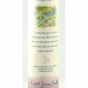 Protection Reiki Charged Pillar Candle 7" x 1 1/2"