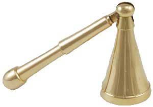 Long Belled Brass Candle Snuffer 3"