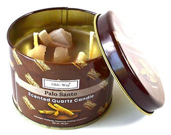 Holywood Palo Santo Quartz Tin Candle