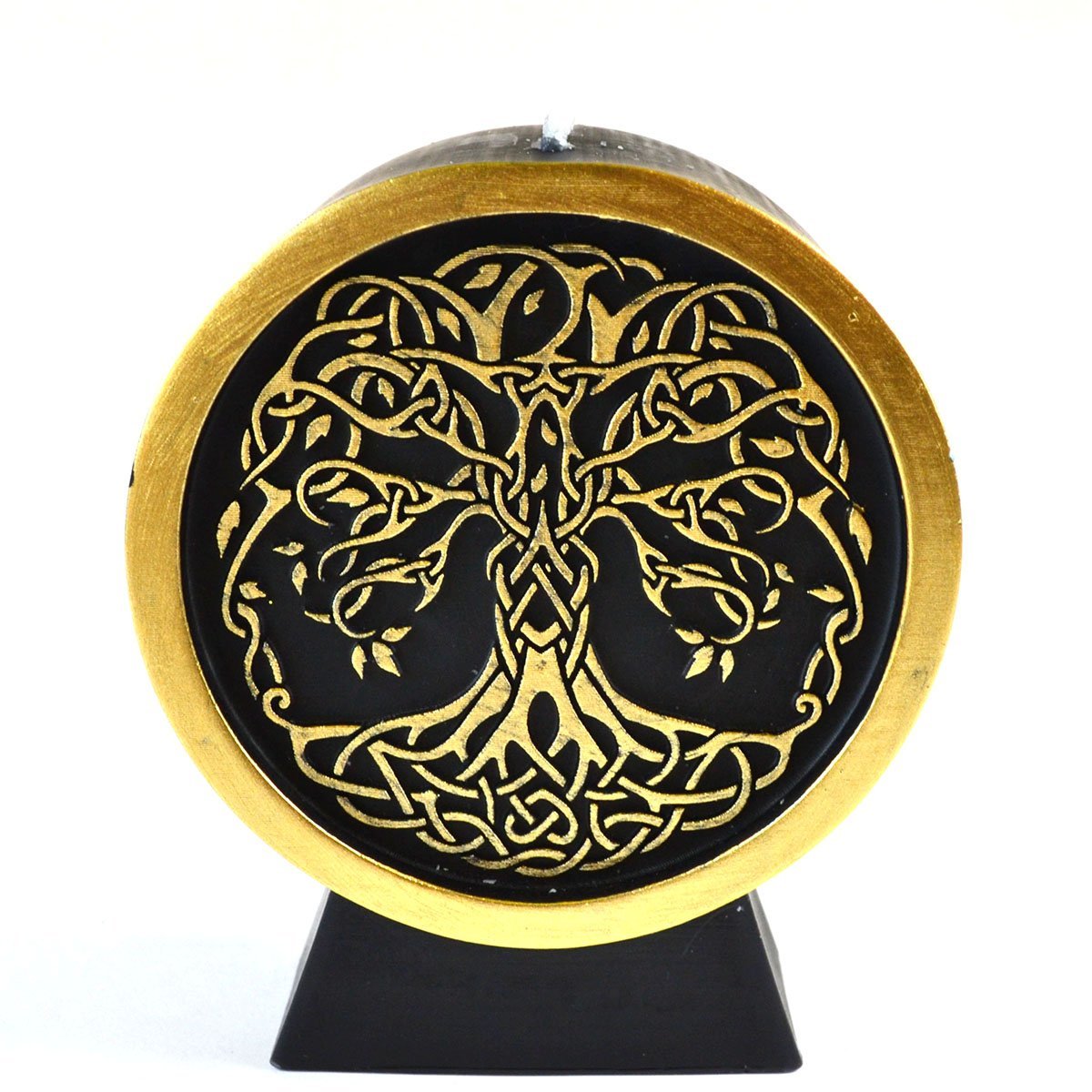Black Tree Of Life Figure Candle 3.5"
