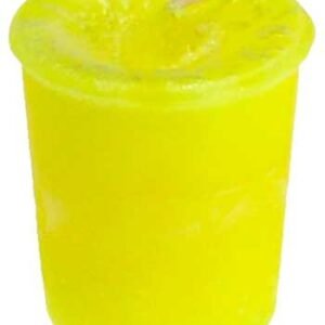 Solar Plexus Chakra Crystal Votive Candle