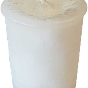 Cleansing Herbal Votive Candle - White
