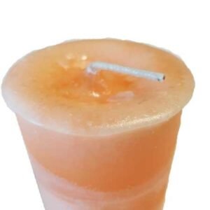 Compassion Herbal Votive Candle - Peach
