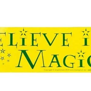I Believe in Magic Stars Hearts & Wings Sticker