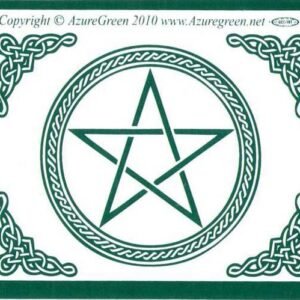 Pentagram Bumper Sticker 2 1/2" x 3"