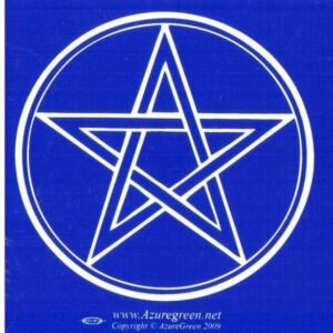 Interwoven Pentagram Sticker 3" x 3"