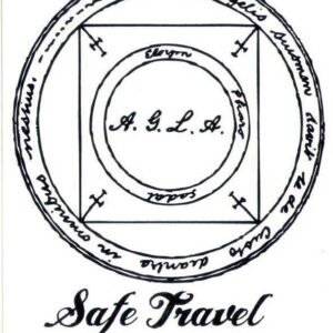 Safe Travel Magical Seal Bumper Sticker