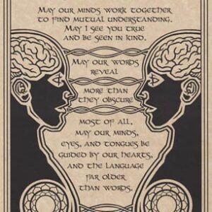 Prayer For Clear Communication Poster 8 1/2" x 11"