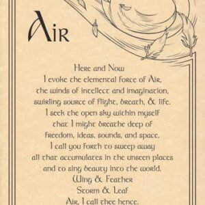 Air Evocation Poster 8 1/2" x 11"