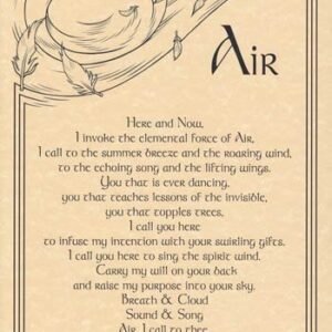 Air Invocation Poster 8 1/2" x 11"