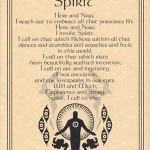 Spirit Invocation Poster 8 1/2" x 11"