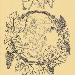 Pan Poster in Wood 8 1/2" x 11"