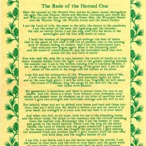 Rede Of The Horned One Poster