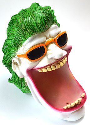 5 1/2" Big Clown Resin Incense Burner Ashtray