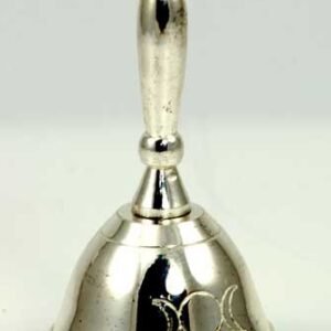 Altar Bell With Triple Moon Design 2 1/2"