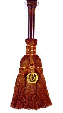 9 1/2" Pentagram Altar Broom