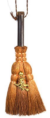 Copper Witch Broom 11" Altar & Ritual Tool