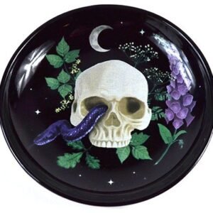 4" Dia Vine & Venom Ceramic Dish