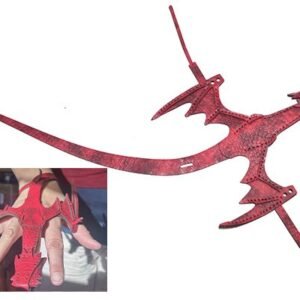Red Dragon Hand Pet Leather