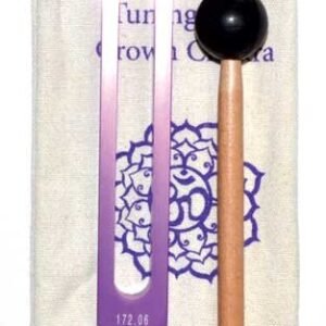 8 1/2" Crown Chakra Purple Tuning Fork 172.06 Hz