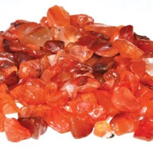 Carnelian Tumbled Chips 3-5 mm 1 lb