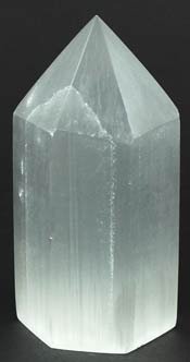 White Selenite Crystal Generator 3 3/4"