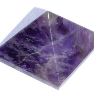 Amethyst Stone Pyramid 7/8"