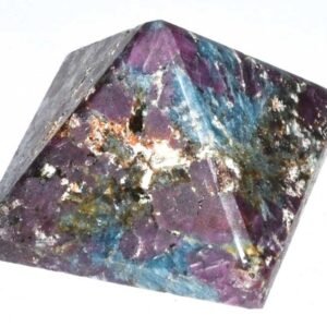 Ruby With Kyanite Stone Pyramid 7/8"