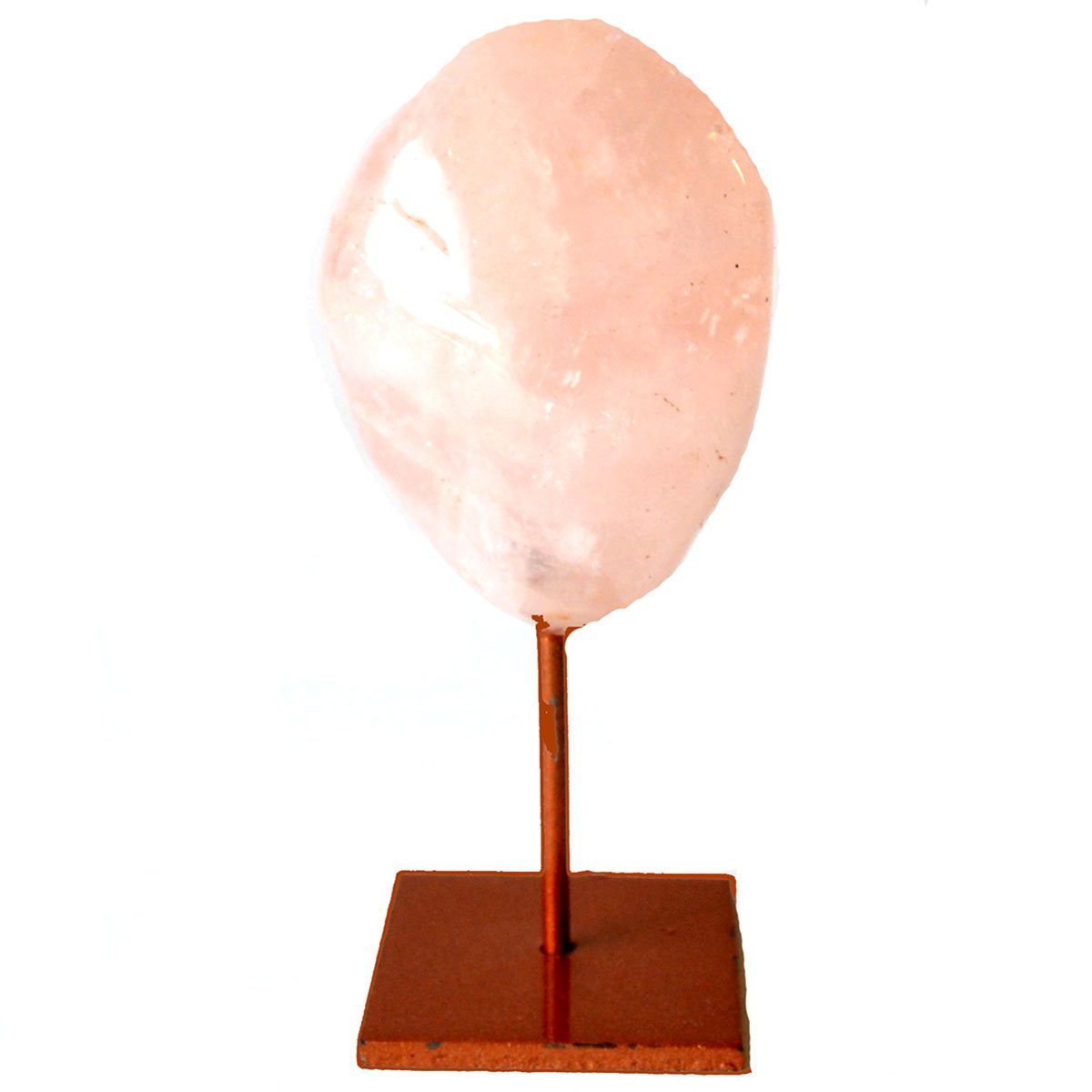 Rose Quartz On Copper Stand 2.75"