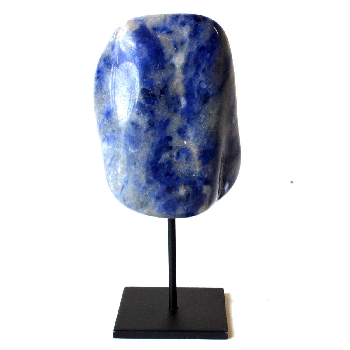 Sodalite On Black Stand 2.75"